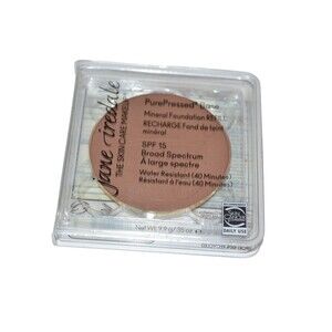 Jane Iredale Pure Pressed Base Mineral Foundation powder Refill Cocoa